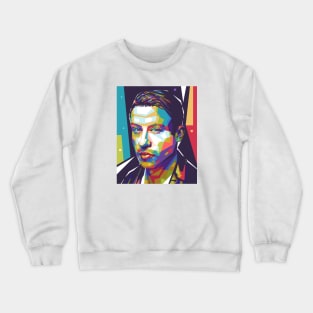 Macklemore Colorful Background Crewneck Sweatshirt